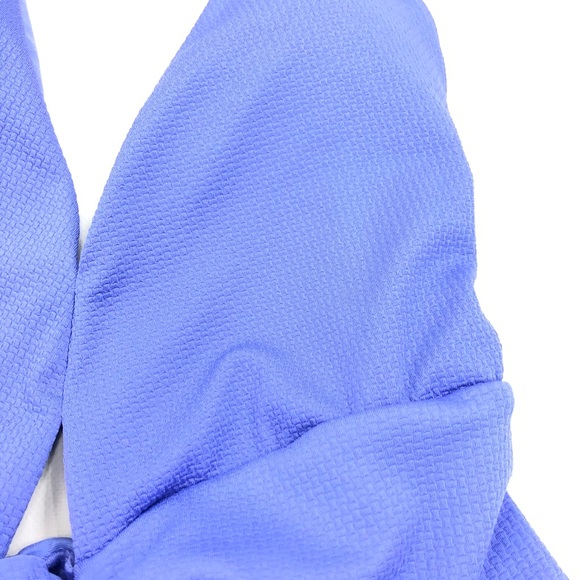 Cyn Luca lavender keyhole one piece swimsuit Large - Picture 6 of 8